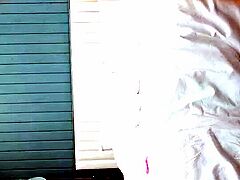 Asian Blonde Caught On Hidden Cam