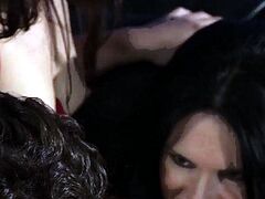 Hottest XXX Threesome   Two Enormous Shafts and Adorable