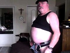 Mature Bear Strips and Strokes