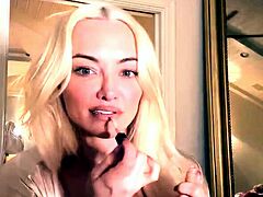 Big boobs webcam slut toys her asshole