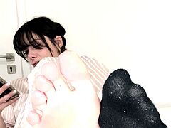 Amateur porn Gives Us Some Foot Fetish Aurora